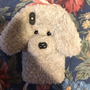 Cute lost fluffy dog case